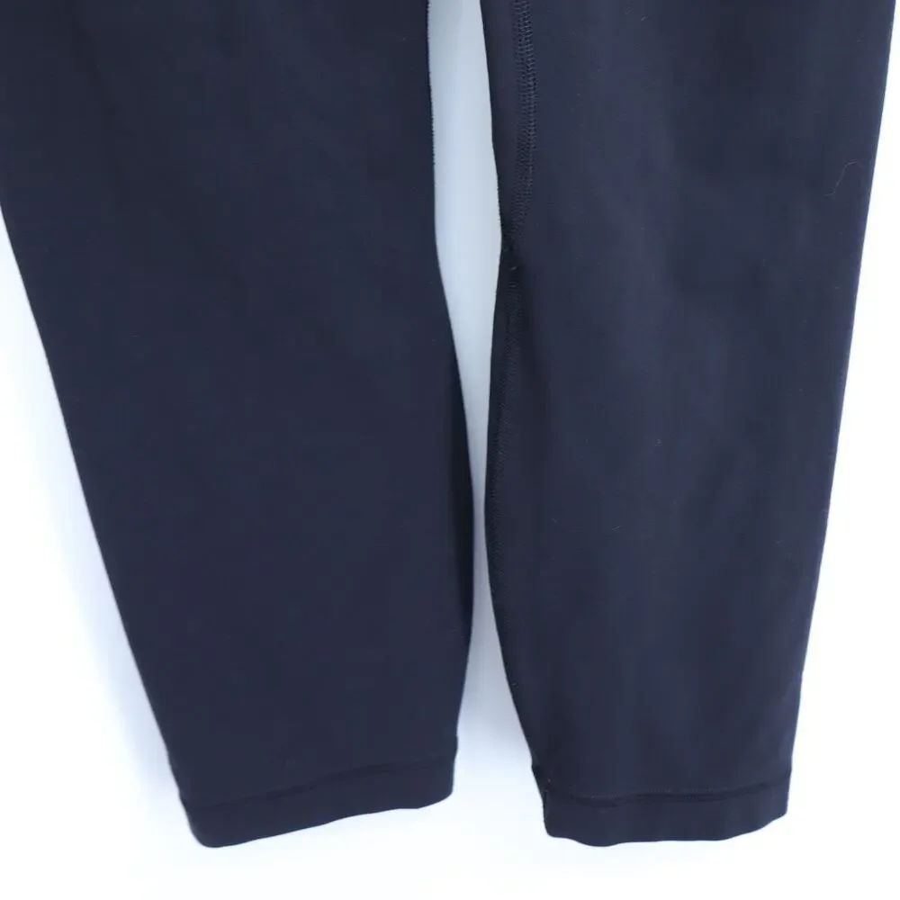 LULULEMON High Rise Crop Align Leggings Black Yoga Pants Active Women's 8